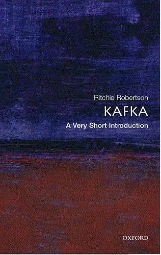 Kafka: A Very Short Introduction cover