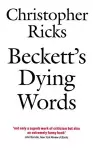 Beckett's Dying Words cover