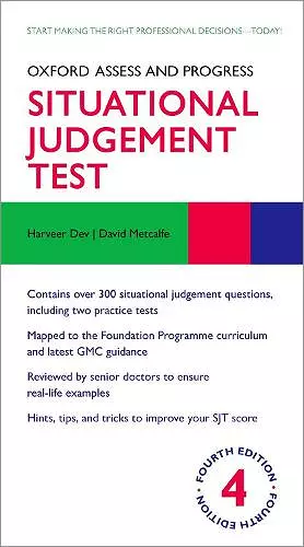 Oxford Assess and Progress: Situational Judgement Test cover