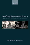 Justifying Contract in Europe cover