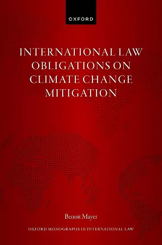 International Law Obligations on Climate Change Mitigation cover