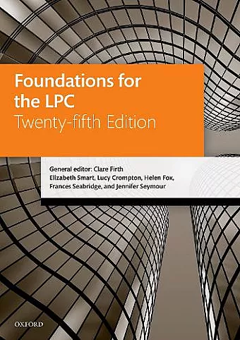 Foundations for the LPC cover