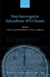 Non-Interrogative Subordinate Wh-Clauses cover