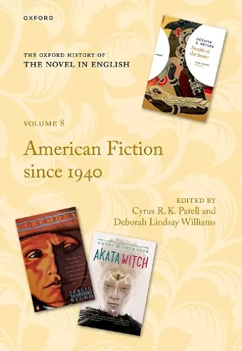 The Oxford History of the Novel in English cover