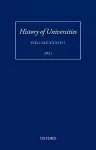 History of Universities: Volume XXXIV/1 cover