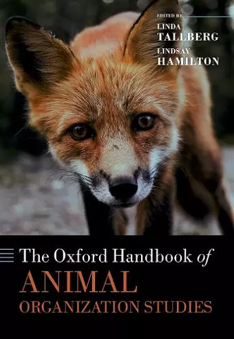 The Oxford Handbook of Animal Organization Studies cover