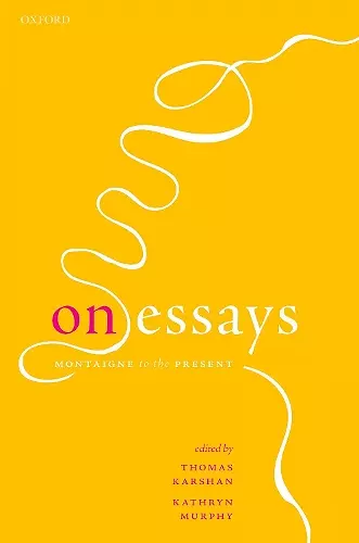 On Essays cover