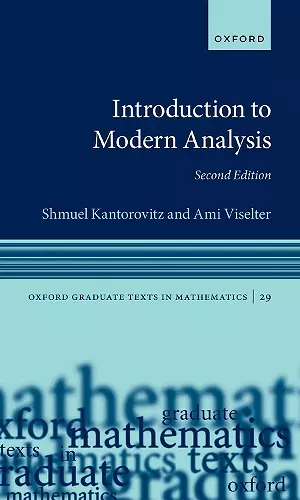 Introduction to Modern Analysis cover