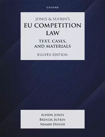 Jones & Sufrin's EU Competition Law cover