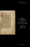 From Literacy to Literature cover