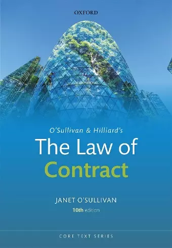 O'Sullivan & Hilliard's The Law of Contract cover