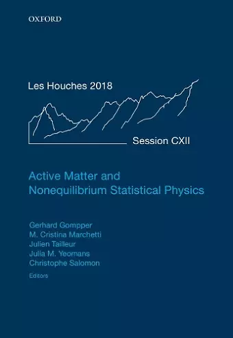 Active Matter and Nonequilibrium Statistical Physics cover