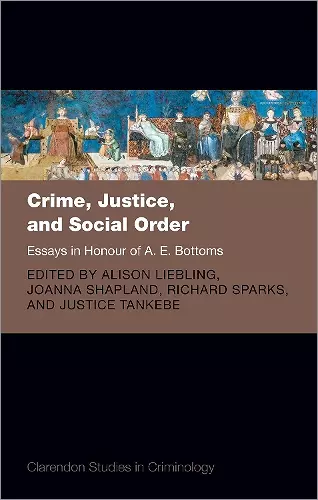 Crime, Justice, and Social Order cover