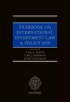 Yearbook on International Investment Law & Policy 2020 cover