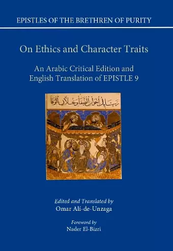 On Ethics and Character Traits cover