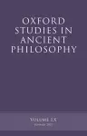 Oxford Studies in Ancient Philosophy, Volume 60 cover