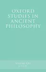 Oxford Studies in Ancient Philosophy, Volume 61 cover