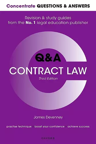 Concentrate Questions and Answers Contract Law cover