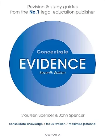 Evidence Concentrate cover