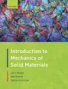 Introduction to Mechanics of Solid Materials cover