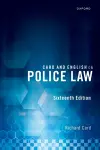 Card and English on Police Law cover