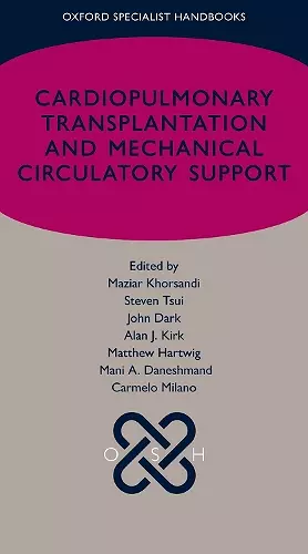 Cardiopulmonary transplantation and mechanical circulatory support cover