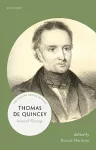 Thomas De Quincey cover