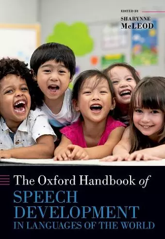 The Oxford Handbook of Speech Development in Languages of the World cover