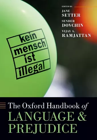The Oxford Handbook of Language and Prejudice cover
