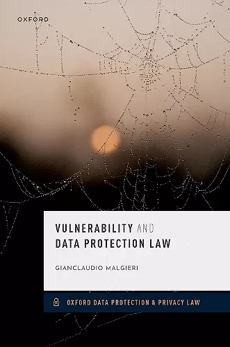 Vulnerability and Data Protection Law cover