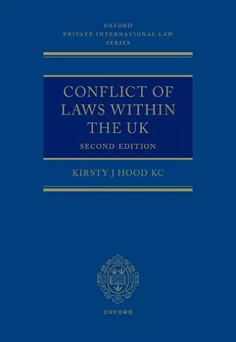 Conflict of Laws within the UK cover