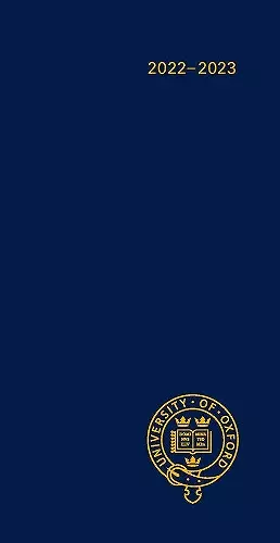 Oxford University Pocket Diary 2022-2023 cover