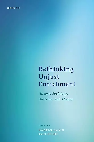 Rethinking Unjust Enrichment cover