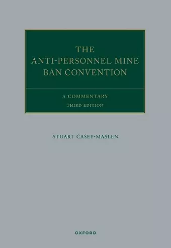 The Anti-Personnel Mine Ban Convention cover