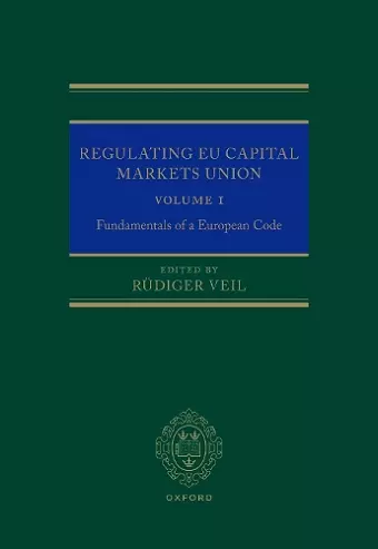 Regulating EU Capital Markets Union cover