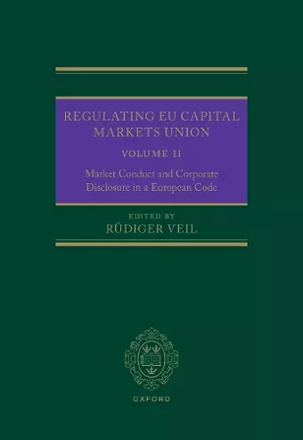 Regulating EU Capital Markets Union cover