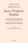 Selected Writings of James Fitzjames Stephen cover