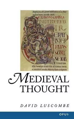 Medieval Thought cover