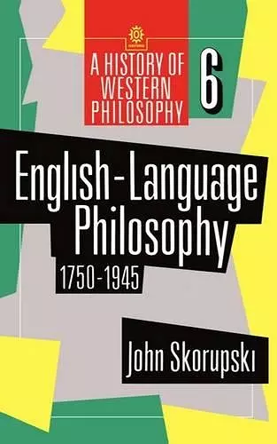 English-Language Philosophy 1750-1945 cover