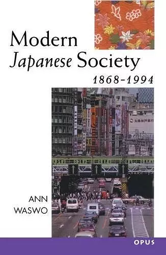 Modern Japanese Society 1868-1994 cover