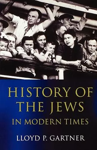 History of the Jews in Modern Times cover