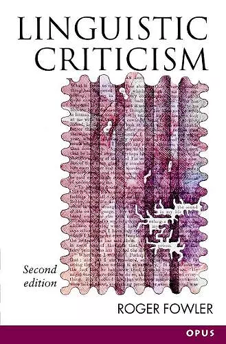 Linguistic Criticism cover