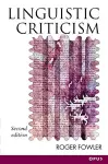 Linguistic Criticism cover