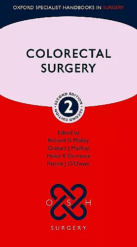 Colorectal Surgery cover