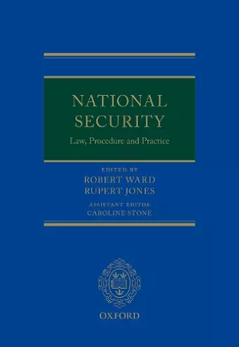 National Security Law, Procedure, and Practice cover