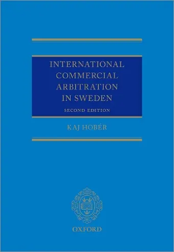 International Commercial Arbitration in Sweden cover