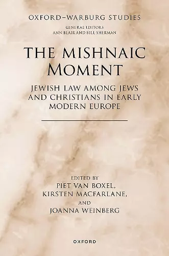 The Mishnaic Moment cover