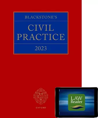 Blackstone's Civil Practice 2023 cover