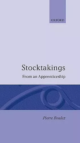 Stocktakings cover