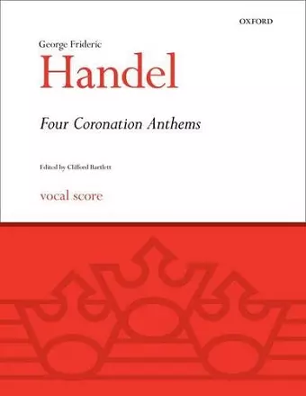 Four Coronation Anthems cover